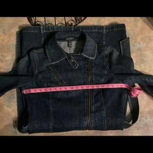 Ralph Lauren, size 12, denim long jacket